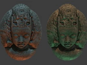 tribal masks pack 3D Model
