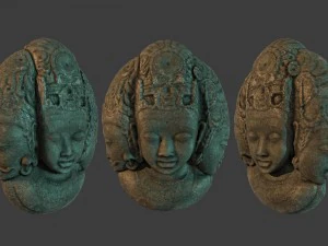 tribal masks pack 3D Model
