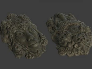 tribal masks pack 3D Model