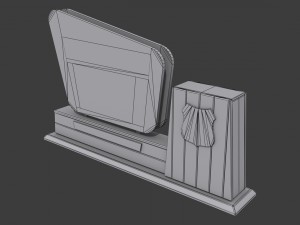 national forest sign 3D Модель