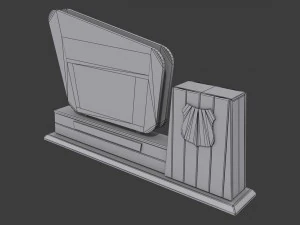 national forest sign 3D Model