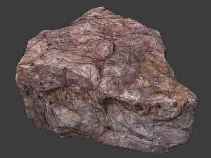cinder debris 3D Model