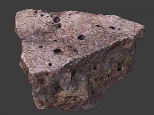 cinder debris 3D Model