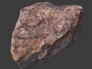 cinder debris 3D Model