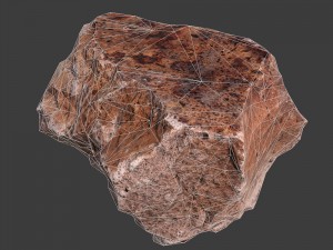 cinder debris 3D Model