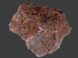 cinder debris 3D Model