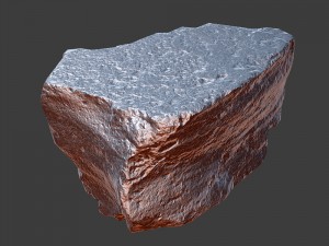 cinder debris 3D Model