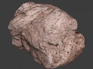 cinder debris 3D Model