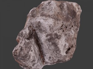 cinder debris Modello 3D