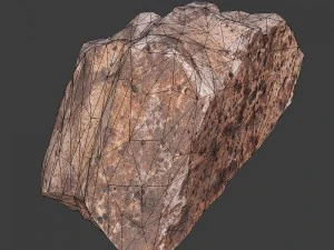 cinder debris 3D Model