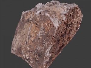 cinder debris Modello 3D