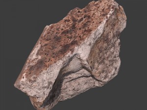 cinder debris Modello 3D