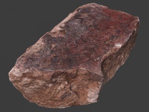 cinder debris 3D Model