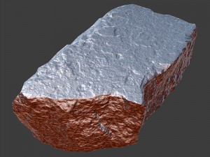 cinder debris 3D Model