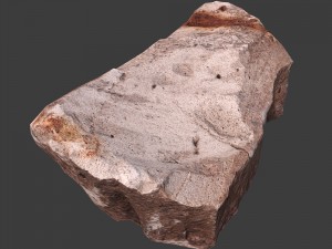 cinder debris 3D Model