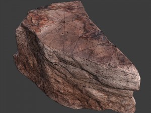 cinder debris 3D 模型