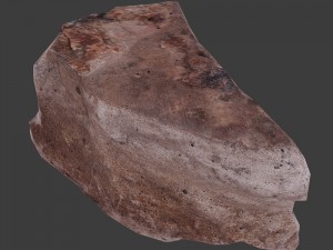 cinder debris 3D 模型