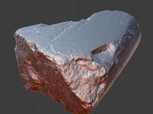 cinder debris 3D Model