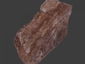 cinder debris Model 3D
