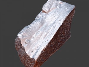 cinder debris Model 3D