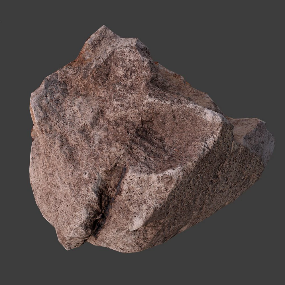 cinder debris 3D Model .c4d .max .obj .3ds .fbx .stl .blend 