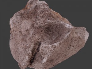 cinder debris Model 3D