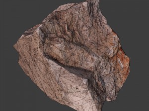 cinder debris Model 3D