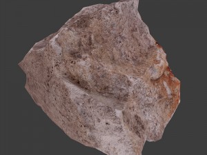 cinder debris Model 3D