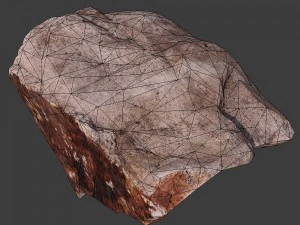 cinder debris 3D Model