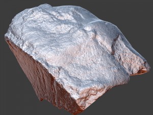 cinder debris Model 3D