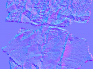 cinder debris Model 3D