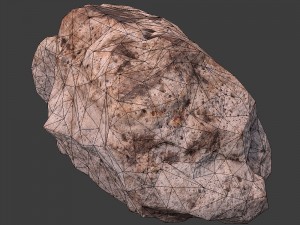 cinder debris Modelo 3D