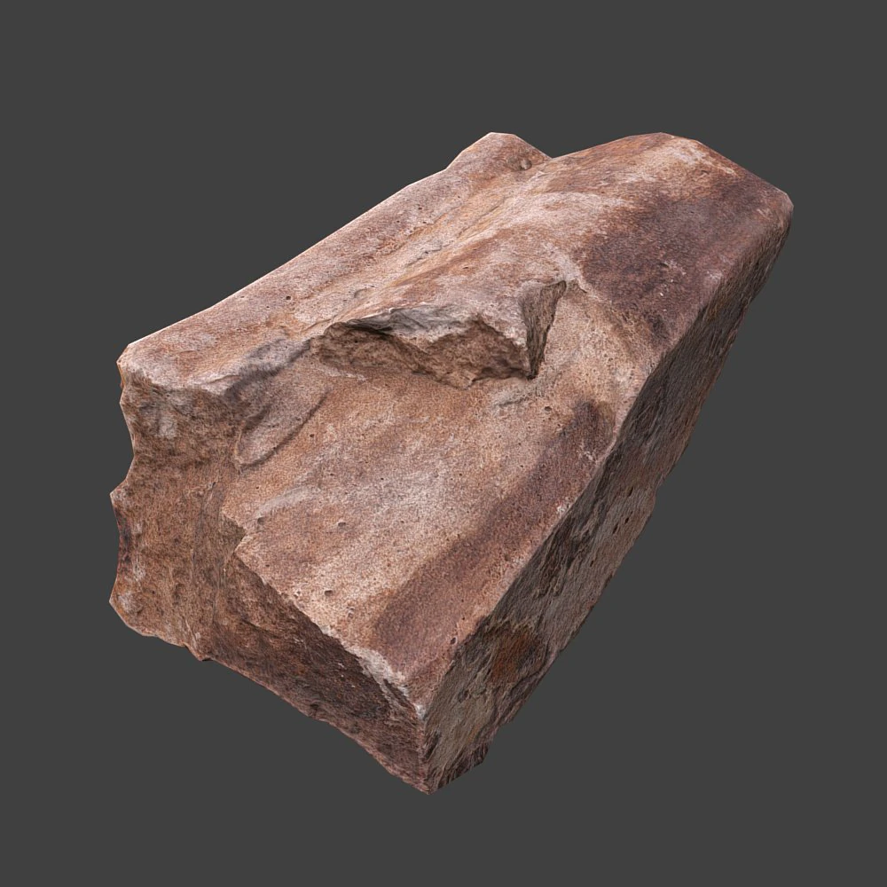 cinder debris 3D Model .c4d .max .obj .3ds .fbx .stl .blend