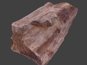 cinder debris Modello 3D