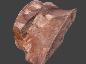 cinder debris Modello 3D