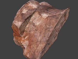 cinder debris 3D Model