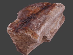 cinder debris Modello 3D