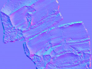 cinder debris Modello 3D