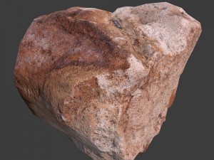 cinder debris Modello 3D