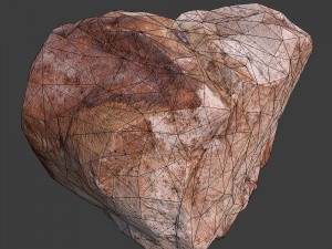 cinder debris Modello 3D