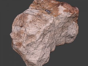 cinder debris Modello 3D