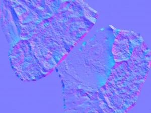 detritos de cinzas Modelo 3D