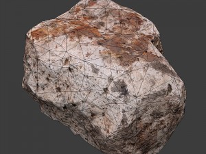 cinder debris 3D मॉडल