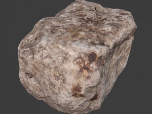 cinder debris 3D 模型