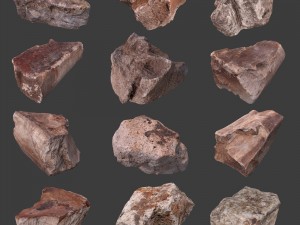 debris pack 3D 모델