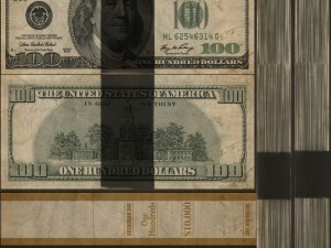 dollar stack 3D Model