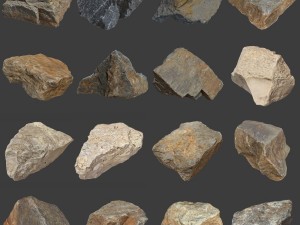 stones pack volume 3 Modelo 3D