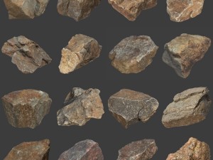 stones pack volume 4 Modelo 3D