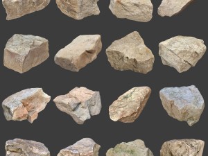 stones pack volume 5 Modelo 3D