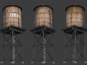 city buildings pack Modèle 3D